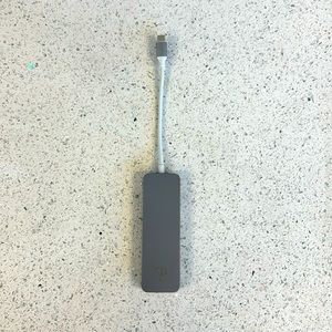 Charjen Pro premium hub. Compatible with all USB-C laptops tablets, and phones.